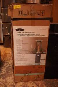 NEW in Box. Fire Sense Spiral Flame Patio Heater