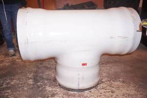 Large PVC Sewer Pipe. 18