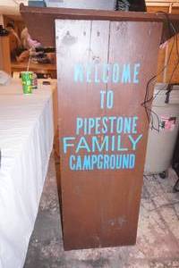 Vintage Podium 25 wide by 47 tall