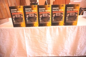 Bell Outdoor Automatic Security Light Kits (5ct)