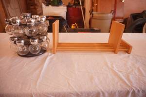 Cookbook Rack & Rotating Spice Rack