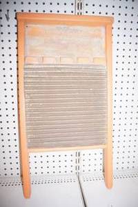 Vintage Washboard. Brass Monarch