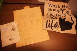 Abraham Lincoln Stamp Pages-Mystic Stamp Company Camden NY. Vintage Currier & Ives Almanac Calendar