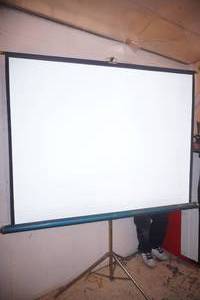 Vintage Projector Screen