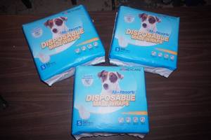 Puppy Pads NEW (3 packages of 50, size S)