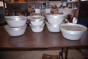 Light Fixtures (5 larger 12.25, 2 smaller 10)