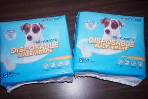 Puppy Pads NEW (2 packages of 50 each. size S)