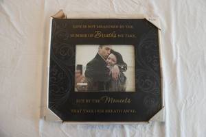 Decorative Picture Frame. NEW 8x 10. Overall 16x17.5