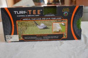 New in Box. Turf Tee. Chipping & Driving Matt