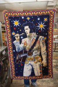 Vintage Elvis Tapestry 36x 52