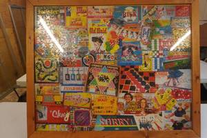 Wood Framed Puzzle 32x26 Plexi Front