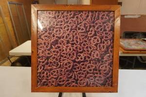 Wood Framed Puzzle 22x22 Plexi Front