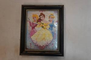 10x 12 Framed Disney Princess Puzzle