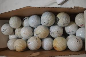 Golf Balls. Wilson, Callaway, Taylor Made