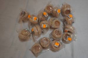 Closet Rod Sockets. Wooden