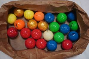 Colored Golf Balls