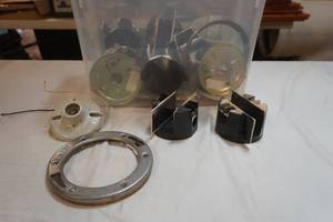wiring housing for lights. Assortment of pieces