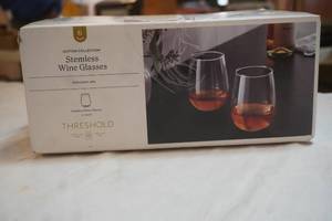 NEW Threshold Stemless Wine Glasses (5ct)