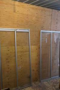 Glass Display Case Doors (2ct) 68.5x 36