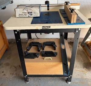 Rockler Router Table & 4-Piece Router Table Accessory Kit