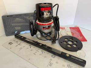 Craftsman Router 315.17492 1-12 HP 120V 25,000 RPM with Circle Guide & Plate