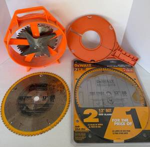 DEWALT 12 in 80T Saw Blades (Lot of 2)