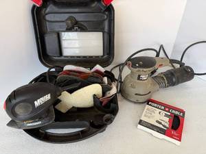 Porter-Cable 343VS 5-In VS Orbit Sander & Craftsman MOUSE Sander