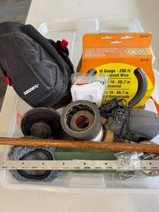 Husky Knee Pads & Assorted Tools Bundle - 50143 Wire, Tape & More