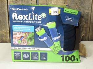 lot 64 image: Ray Padula 100 FlexLite Premium Lightweight Hose BlueGreen
