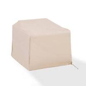 lot 63 image: Crosley Outdoor Chair Furniture Cover, Tan 33D x 36.5W x 30H