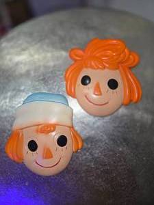 Raggedy Anne and Andy Wall Pieces