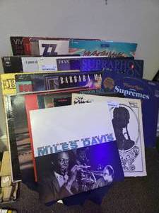 Variety of music records