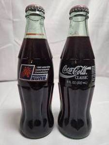 Vintage Phoenix Suns Unopened Coca Cola Bottles -2 Bottles