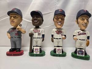 Set of 4 Twins Bobbleheads