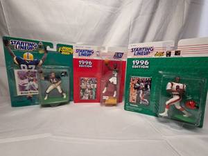 Starting Line Up Figures - Lot of 3
