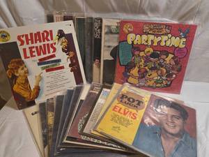 Lot of 20 variety music genre mix vinyl records