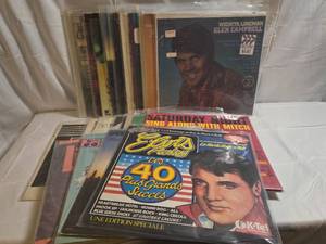 Lot of 22 variety music genre mix vinyl records