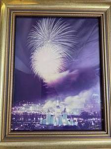 Vintage St. Paul Ice Castles in frames - Lot of 2