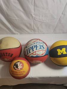 Variety of Basketballs - Lot of 4