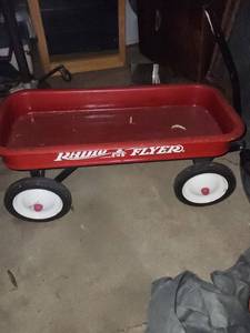 Vintage Radio Flyer Red Wagon