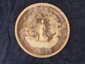 Vintage 1977 She Walks in Beauty collector plate