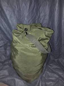 Vintage Navy Bag with clothes included