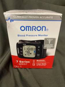 lot 2 image: Omron 7 Series Wrist Blood Pressure Monitor - Bluetooth Connectivity
