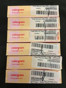 lot 71 image: Colorgram Fruity Glass Tint Lip Gloss Pearl Gloss (Lot of 6)