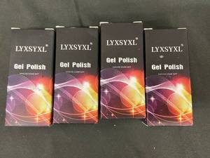 lot 73 image: LYXSYXL Gel Polish - 4-Pack UVLED Soak-Off