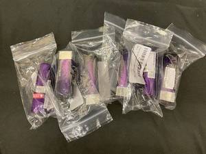 lot 81 image: Lipsticks - Purple Tube Assortment in Clear Bags (6-Pack)
