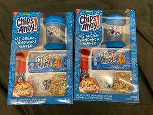 lot 83 image: Chips Ahoy Ice Cream Sandwich Maker (Lot of 2)