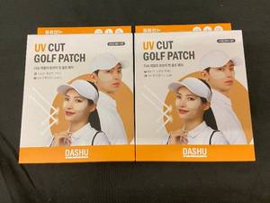 lot 99 image: DASHU UV CUT GOLF PATCH - 2-Pack (5 Patches Per Box)