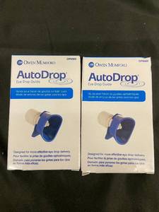 lot 114 image: Owen Mumford AutoDrop Eye Drop Guide OP6000