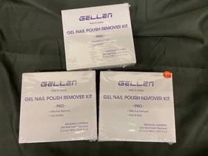 lot 125 image: GELLEN Gel Nail Polish Remover Kit Pro